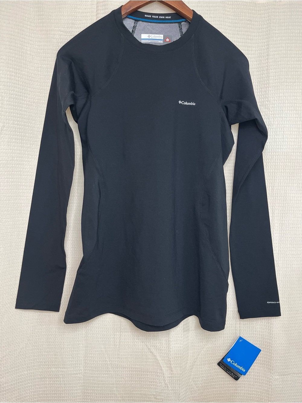 NWT Columbia Women’s Omni-Heat Midweight Baselayer Crew - Medium